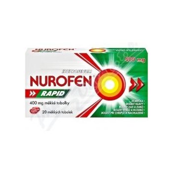 Nurofen Rapid 400 mg Capsules cps.mol. 20 x 400 mg