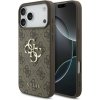 Guess PU 4G Metal Logo kryt pre iPhone 17 Pro Max, hnedý 57983128752
