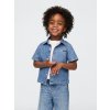 GAP Baby chambray košeľa Tmavomodrá 5YRS Tmavomodrá Tmavomodrá