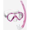 Maska + Šnorchel Mares SEAHORSE šnorchlovací set - Detský Růžová