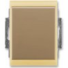 3558E-A06940 25 Spínač striedavého prúdu s krytom, prevodovka 6, IP 44, káva/ľadový opál