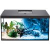 AQUAEL Akvarium set LEDDY LED DN 60x30x30cm, 54l čierne