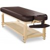 Pevné masážne lehátko Fabulo SPA Lux V1 Set Farba: čokoládová 192*76 cm | 30 kg | 3 farby