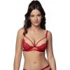 Podprsenka PUSH-UP TORFI RED , VYBRAŤ VEĽKOSŤ BIELIZNE 75 C