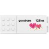 Flash disk GOODRAM UME3 128GB USB 3.2 Gen 1 White Valentine