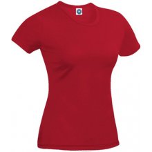 Starworld Dámske bavlnené tričko SWGL2 Cardinal Red