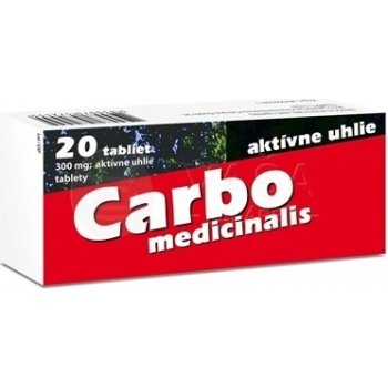 Carbo Medicinalis tbl.20 x 300 mg