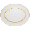Vista Alegre malý oválny tanier 34,7 cm Domo Gold