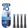 BRAUN Oral-B iO Ultimative Reinigung Aufsätze, 4 Stück, Schwarz