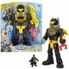 Fisher-Price Imaginext DC Super Friends Batman Toys Insider & Exo Suit 12-I