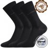 Ponožky LONKA Dewool black 3 páry 43-46 100570
