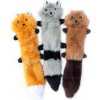 ZippyPaws Skinny Peltz - 3 plyšové zvieratká Small