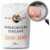 Čistiaci prostriedok na hliník, sklenená mikroguľka 200 - 300 µ 25 kg