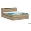 Drevona, posteľ, REA AMY 160, dub canyon