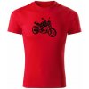T-ričko BMW R nineT pánske tričko Farba trička: Červená, Veľkosť: S
