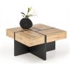 Halmar Konferenčný stolík SEVILLA S dub craft/čierny