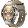 Smartwatch Huawei Watch GT 6 Pro 46mm Safari so zafírovým sklom, NFC, hnedý