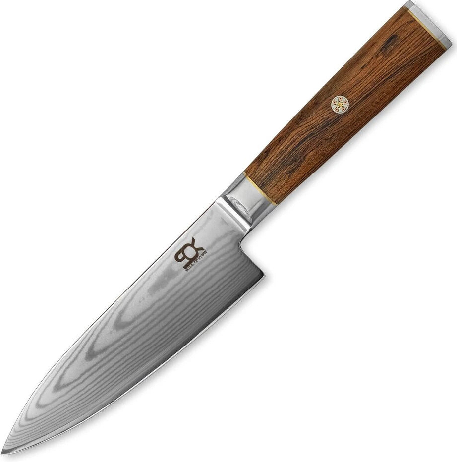 SOK Cocobolo White Damascus nôž kuchynský Chef/Gyuto 152 mm