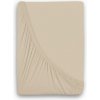 Kvalitex Jersey plachta s lycrou 160x200cm svetlo béžová