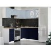 Rohová kuchynská linka ASTRID 190x170cm - Denim + marine blue