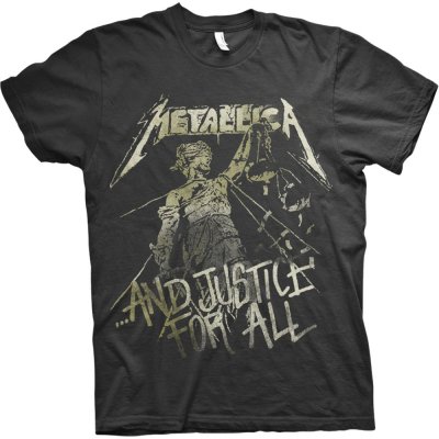 Metallica tričko Justice Vintage čierne