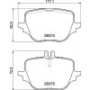 Sada brzdových platničiek kotúčovej brzdy BREMBO P 50 169