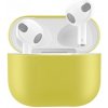 AppleKing ochranný silikónový obal pre AirPods 3 - žltý - možnosť vrátiť tovar ZADARMO do 30tich dní