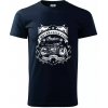 Indian Motorycle Club - Klasické pánske tričko vyššej gramáže - XS ( Tmavomodrá (veľmi tmavá - skoro čierna) )