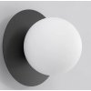 Emibig Americana nástenná lampa 1x8 W čierna 1553/K1