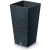 Prosperplast kvetináč Furu Square 26,5 cm Antracit
