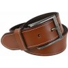 Kožený unisex opasok hnedý CAMEL ACTIVE 3,5 cm 115