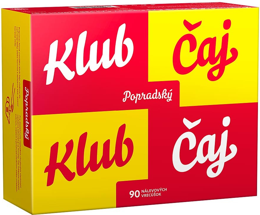 Popradský Čierny čaj Klub 135 g