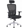 OFFICE PRO s.r.o. Kancelárska stolička Halia MESH s podhlavníkom, čierna