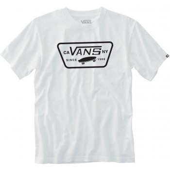 Vans Full Patch white black