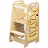 BusyKids Učící věž 5v1 Play XL rostoucí 89 cm žluť