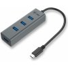 i-tec USB-C Metal 4-portový HUB, 4x USB 3.0 C31HUBMETAL403