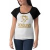 47 Brand Dámske tričko Pittsburgh Penguins Big Time Slim Fit Raglan T-Shirt Veľkosť: L