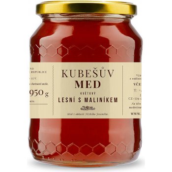 Kubesuv Med Kvetový Lesný s maliníkom 750 g