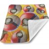 Sablio Deka pre bábätko Pokemon ball Pattern - 90x120 cm