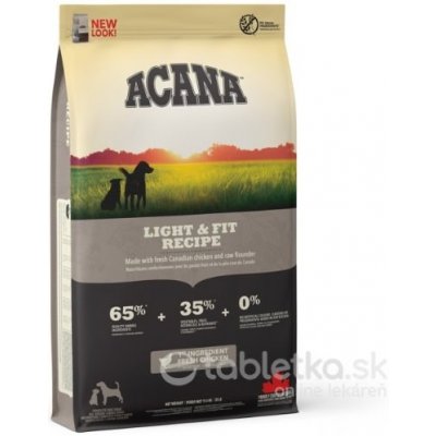 Acana Heritage Light & Fit Dog 11,4 kg