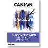Canson Graduate Discovery Pack Mixed Media A4 10 listov