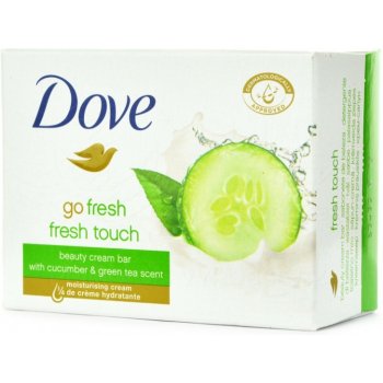 Dove Go Fresh Touch Okurka & Zelený čaj toaletní mydlo 100 g