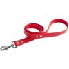 Firedog BioThane Vodítko 25 mm 1,2 m s rúčkou červené