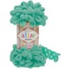 Pletacia priadza Alize PUFFY 490 zelená mentolová