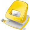 Celokovový stolový dierovač Leitz New NeXXt WOW 5008, žltá