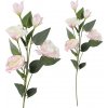Umelý kvet Eustoma stopková 72cm ružová/krémová
