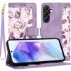 Techsuit FlipCraft Otváracie ochranné Puzdro - Samsung Galaxy A55 5G - Tajomná Fialová KF2328693