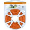 STIHL 0000 930 2340 – struna do krovinorezu, okrúhla, oranžová, pr. 2,4 mm, 83 m