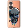 Picasee silikónový prehľadný obal pre Honor 50 5G - EARTH - Lebka 3.0