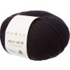 Priadza ROWAN Alpaca Soft DK 50g, čierna - odtieň 216